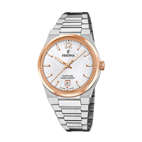 Watch Festina Woman Swiss Made Rivé in Steel F20066/2